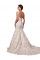 Tulle & Lace Mermaid Chapel Train Sleeveless Bridal Wedding Dress Glasgow