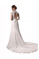 Lace Mermaid Chapel Train Cap Sleeves Wedding Dresses Glasgow