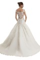 Tulle & Lace Mermaid Sweep Train Sleeveless Ivory Wedding Dress Glasgow