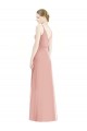 Soft Chiffon A-Line Sleeveless Bliss Pink Formal Dress / Bridesmaid Dress Glasgow