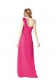 Soft Chiffon A-Line Long Sleeveless Azalea Bridesmaid Dresses Glasgow