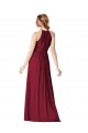 Chiffon Long Sleeveless Bridesmaid Dress / Evening Gowns Glasgow
