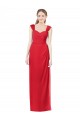 Soft Chiffon Long Cap Sleeves Formal Dress / Bridesmaid Dress Glasgow