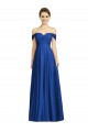 Soft Chiffon A-Line Long Cap Sleeves Semi Formal Evening Dress / Bridesmaid Dress Glasgow