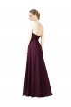 Chiffon A-Line Sleeveless Grape Bridesmaid Dress Glasgow