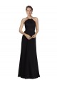 Soft Chiffon & Lace A-Line Long Sleeveless Open Back Bridesmaid Gown Glasgow