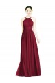 Chiffon A-Line Long Sleeveless Open Back Formal Dress / Bridesmaid Dress Glasgow