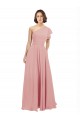 Chiffon A-Line Sleeveless Bliss Pink Bridesmaid Dress / Evening Dress Glasgow