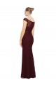 Soft Chiffon Sheath Long Cap Sleeves Bridesmaid Dress Glasgow