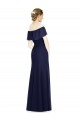 Luxe Chiffon Trumpet Long Sleeveless Bridesmaid Dress Glasgow