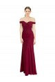 Soft Chiffon Mermaid Long Sleeveless Black Tie Prom Dress / Bridesmaid Dress Glasgow
