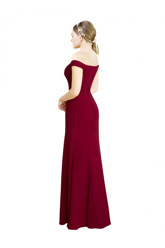 Soft Chiffon Mermaid Long Sleeveless Black Tie Prom Dress / Bridesmaid Dress Glasgow