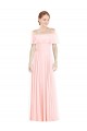 Soft Chiffon A-Line Long Sleeveless Formal Bridesmaid Dress Glasgow