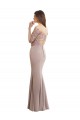 Soft Chiffon & Lace Mermaid Long Half Sleeves Keyhole Back Bridesmaid Dress Glasgow
