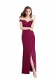 Soft Chiffon & Lace Mermaid Long Sleeveless Bridesmaid Dress / Formal Dress Glasgow