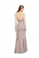 Soft Chiffon Mermaid Long Sleeveless Black Prom Dresses Glasgow