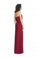Soft Chiffon A-Line Long Sleeveless Lilac Low Back Formal Dress / Bridesmaid Dress Glasgow