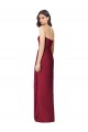 Soft Chiffon Trumpet Long Sleeveless Side Front Slit Bridesmaid Dresses Glasgow