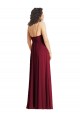 Soft Chiffon Trumpet Long Sleeveless Formal Evening Gown / Bridesmaid Dress Glasgow