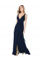 Chiffon Long Sleeveless Bridesmaid Dress / Evening Dress Glasgow