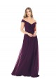 Soft Chiffon A-Line Long Sleeveless Evening Dress Glasgow