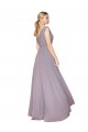 Soft Chiffon A-Line Sleeveless Dusty Rose Formal Evening Gown / Prom Dress / Bridesmaid Dress Glasgow