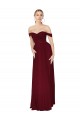 Soft Chiffon Mermaid Long Sleeveless Formal Dress / Bridesmaid Dress Glasgow