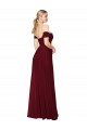 Soft Chiffon Mermaid Long Sleeveless Formal Dress / Bridesmaid Dress Glasgow