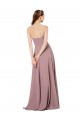 Soft Chiffon A-Line Sleeveless Grape Formal Dress / Bridesmaid Dress Glasgow