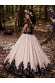 Satin & Lace Ball Gown Long Sleeveless Flower Girl Dress for Wedding Glasgow