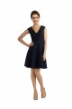Lace A-Line Knee Length Sleeveless Bridesmaid Dress / Evening Dress Glasgow