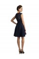 Lace A-Line Knee Length Sleeveless Bridesmaid Dress / Evening Dress Glasgow