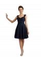 Lace A-Line Knee Length Sleeveless Bridesmaid Dresses Glasgow