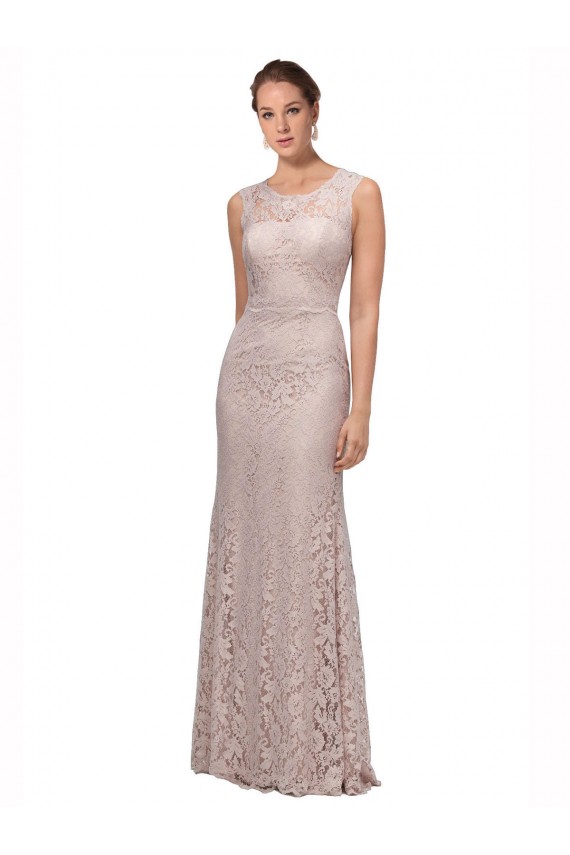 Lace Mermaid Long Sleeveless Prom Dresses Glasgow