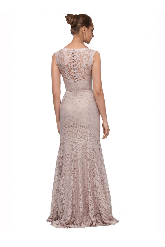 Lace Mermaid Long Sleeveless Prom Dresses Glasgow