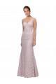 Lace Mermaid Long Sleeveless V-Back Formal Dress / Bridesmaid Dress Glasgow