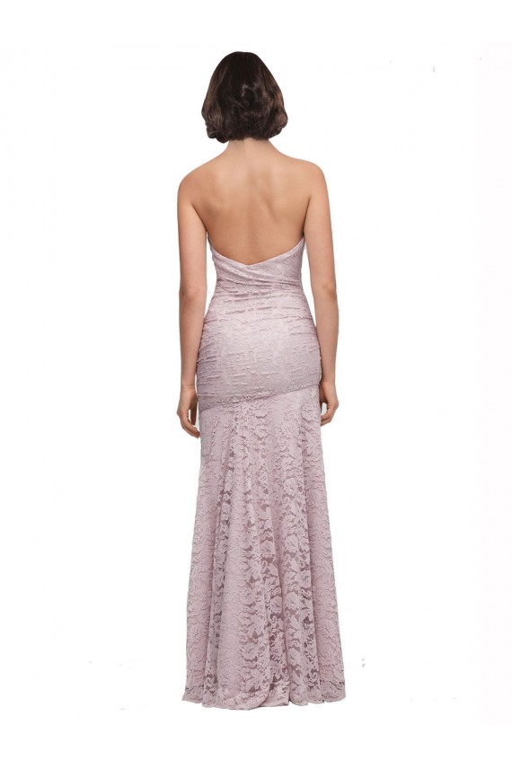 Lace Mermaid Long Sleeveless Prom Dress / Bridesmaid Dress Glasgow