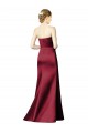 Satin Mermaid Long Sleeveless Bridesmaid Dress / Evening Dress Glasgow