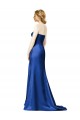 Satin Long Sleeveless Bridesmaid Dress Glasgow