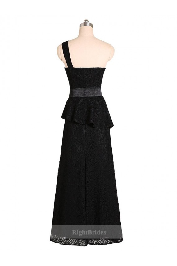 Satin Mermaid Long Sleeveless Black Bridesmaid Dresses Glasgow