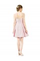 Satin A-Line Knee Length Sleeveless Evening Gown / Bridesmaid Dress Glasgow