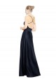 Satin A-Line Long Sleeveless Prom Dress / Bridal Party Dress Glasgow