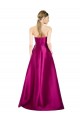 Satin Long Sleeveless Prom Dress / Bridesmaid Dress Glasgow