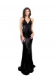 Sequin Mermaid Long Sleeveless Criss Cross Open Back Black Tie Evening Gown / Prom Dress / Bridesmaid Dress Glasgow