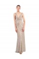 Sequin & Sparkling Sequin Sheath Long Sleeveless Low Back Formal Evening Gown / Prom Dress / Bridesmaid Dress Glasgow
