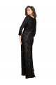 Sequin A-Line Long Long Sleeves Formal Dress / Bridesmaid Dress Glasgow