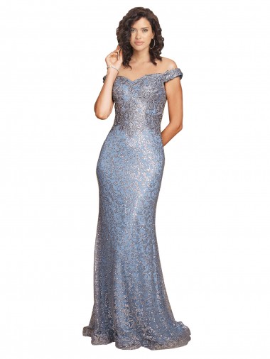 Sequin Mermaid Long Sleeveless High Slit Prom Dresses Glasgow