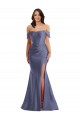 Silk like Satin Mermaid Long Sleeveless Low Back Black Tie Plus Size Evening Gown / Prom Dress / Bridesmaid Dress Glasgow
