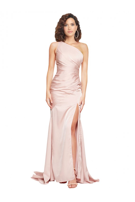 Silk like Satin Sheath Long Sleeveless Black Tie Evening Gown / Prom Dress / Bridesmaid Dress Glasgow