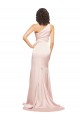 Silk like Satin Sheath Long Sleeveless Black Tie Evening Gown / Prom Dress / Bridesmaid Dress Glasgow